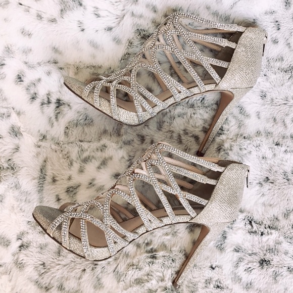 I. N.C. Women's Sharee High Heel Rhinestone Evening Sandals - Picture 5 of 6